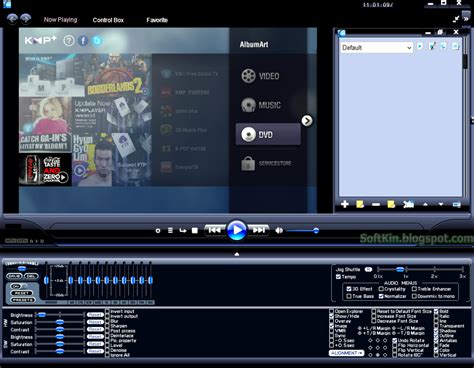 It also provides support for Pictures, Playlists, Subtitles and even CD Image files. . Download kmplayer